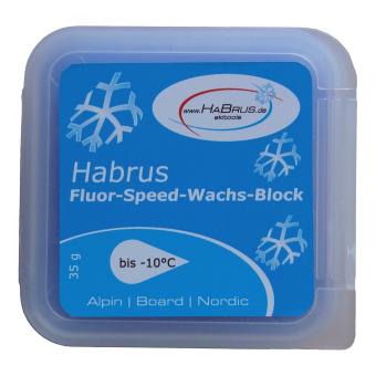 Fluor-Speed-Wachs-Block blau 35 g 
